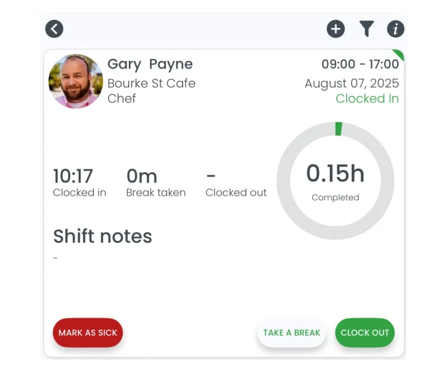 Time and attendance tracking for churches