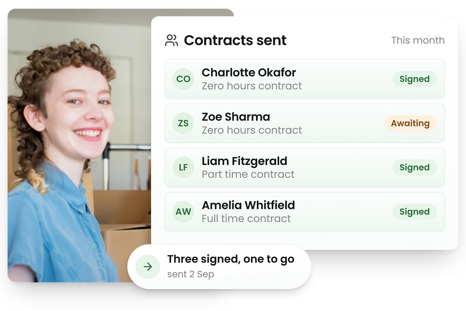 Shift confirmation creates a timestamped record of employee acceptances and rejections