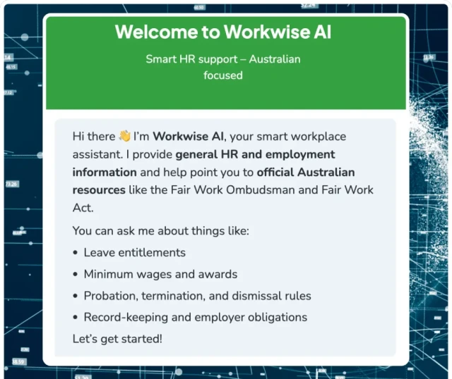 Workwise AI for hospitality compliance