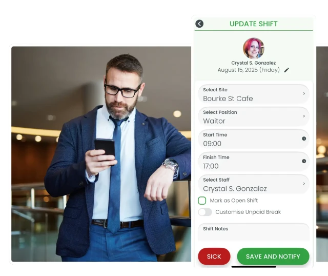 Mobile apps for hotel staff