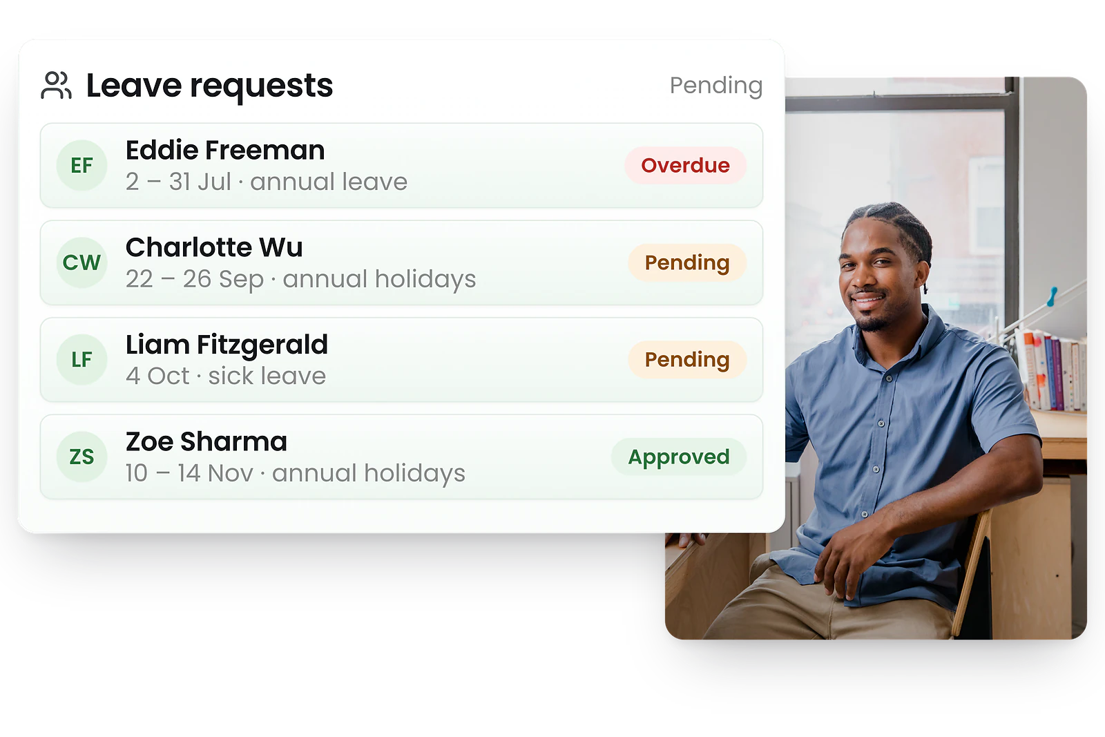RosterElf HR Tools - Leave & absence management