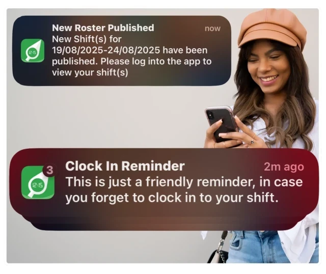 Mobile apps for liquor store staff