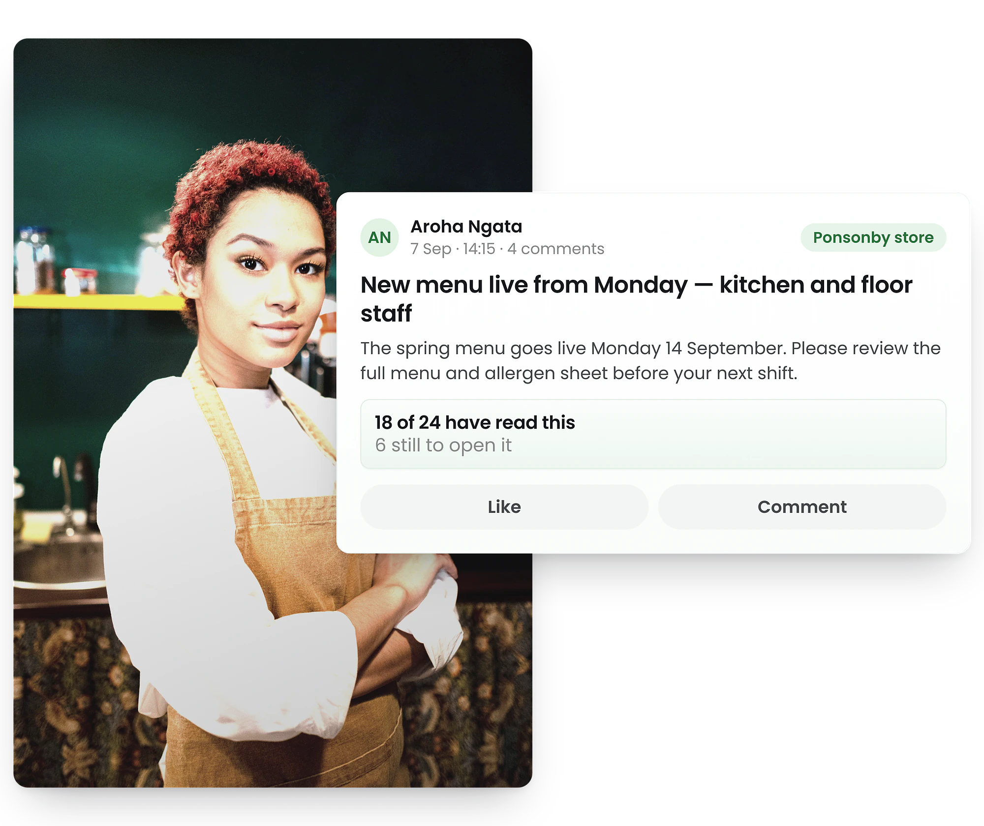 Complete workforce communication in one app