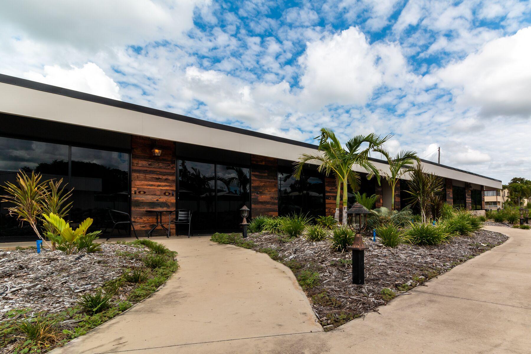 Opal Ridge Motel exterior building and entrance in Collinsville Queensland