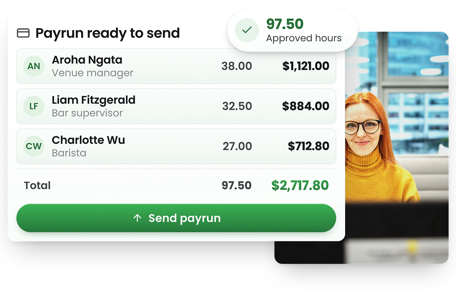 RosterElf Payroll - One-click payroll export