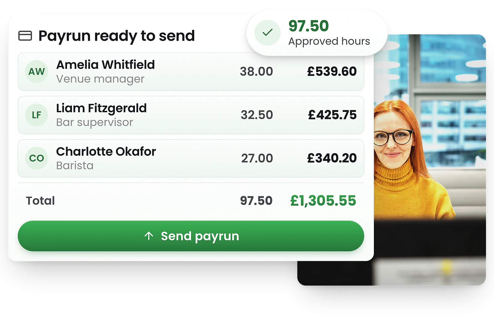 RosterElf Payroll - One-click Xero UK export