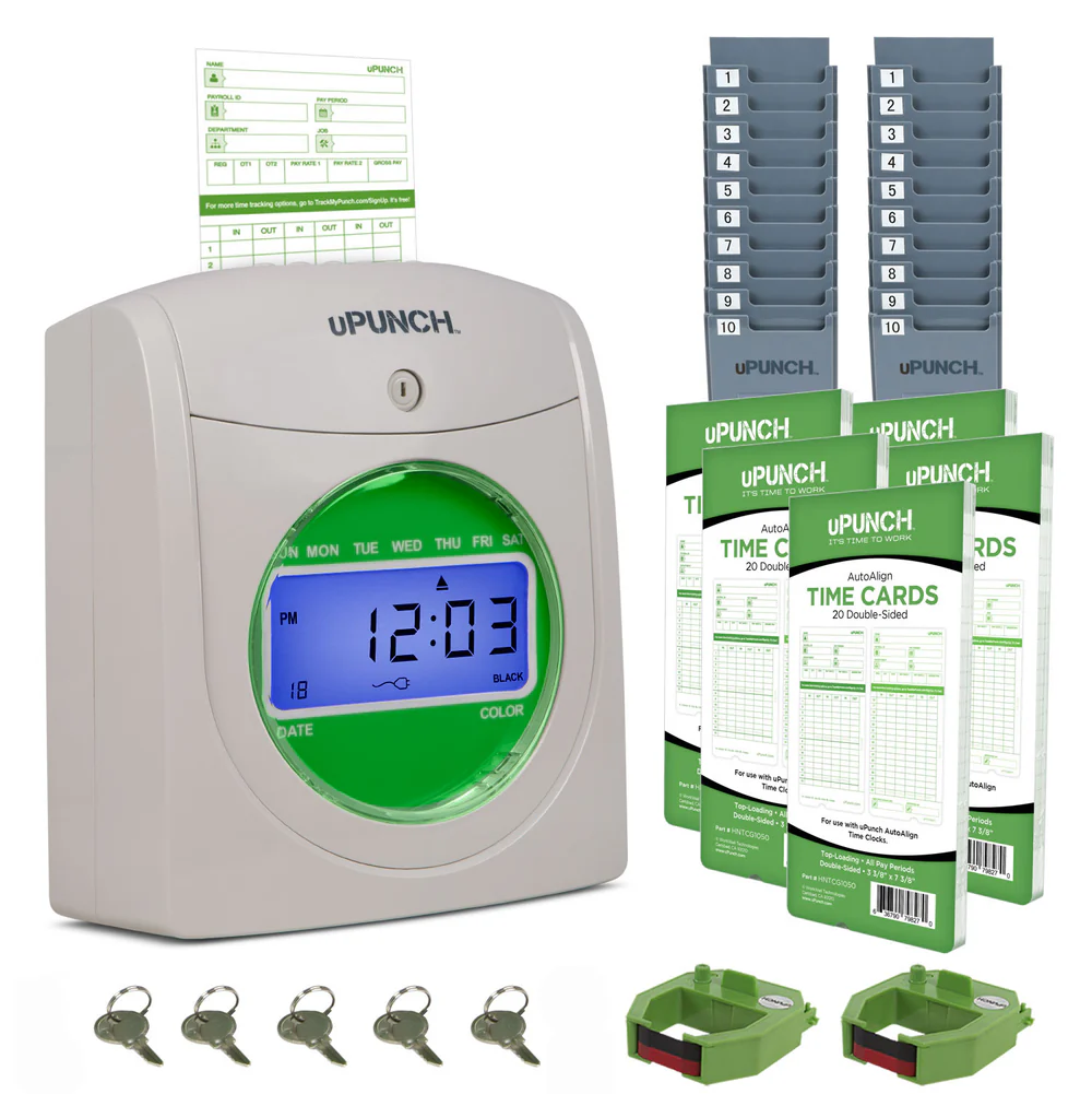 uPunch HN3500 Bundy Clock Bundle