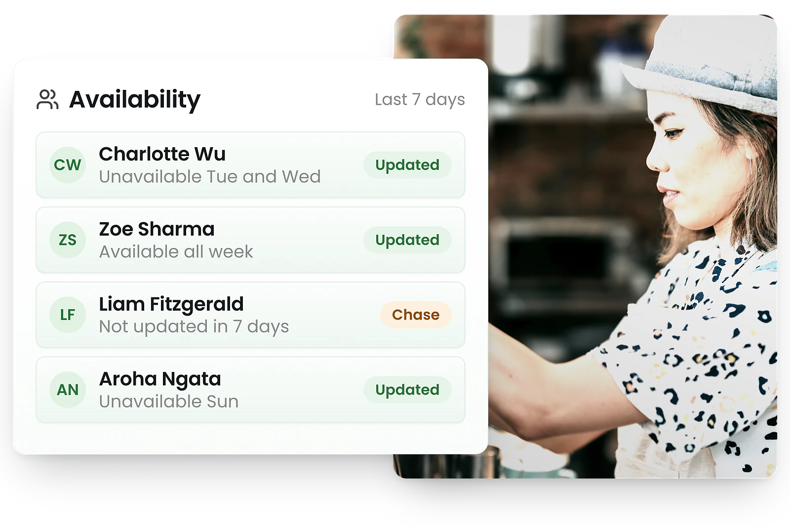 RosterElf staff availability management