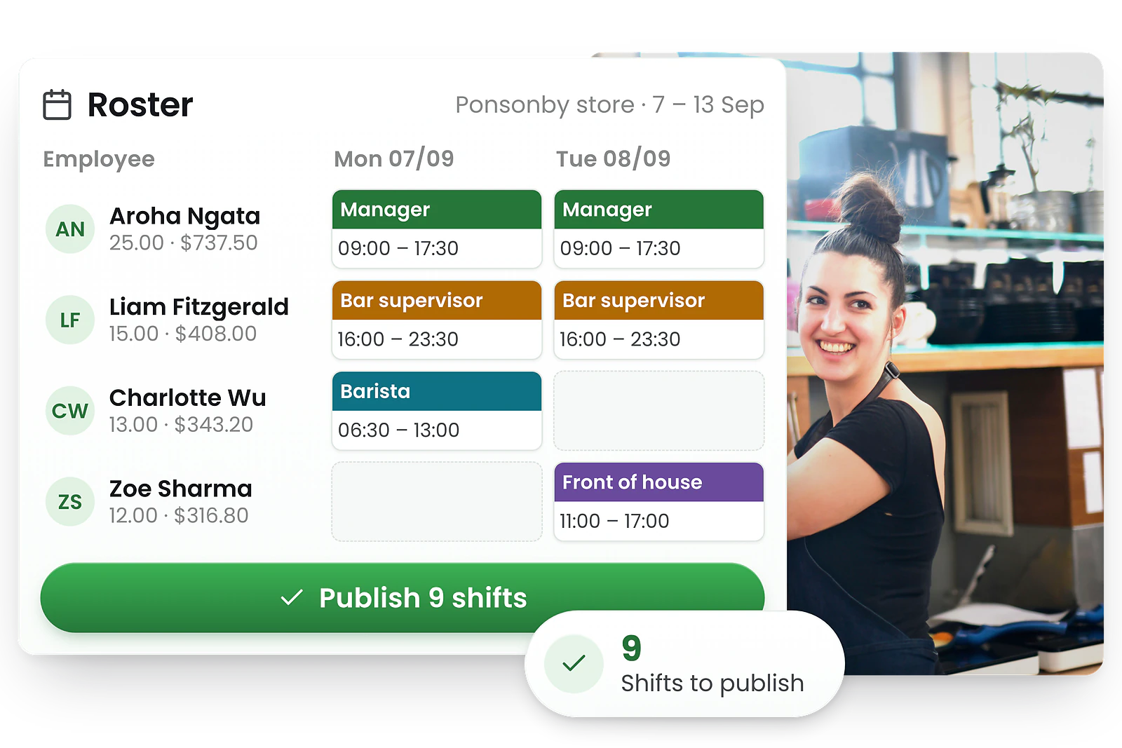 RosterElf Roster - Create smart rosters in minutes