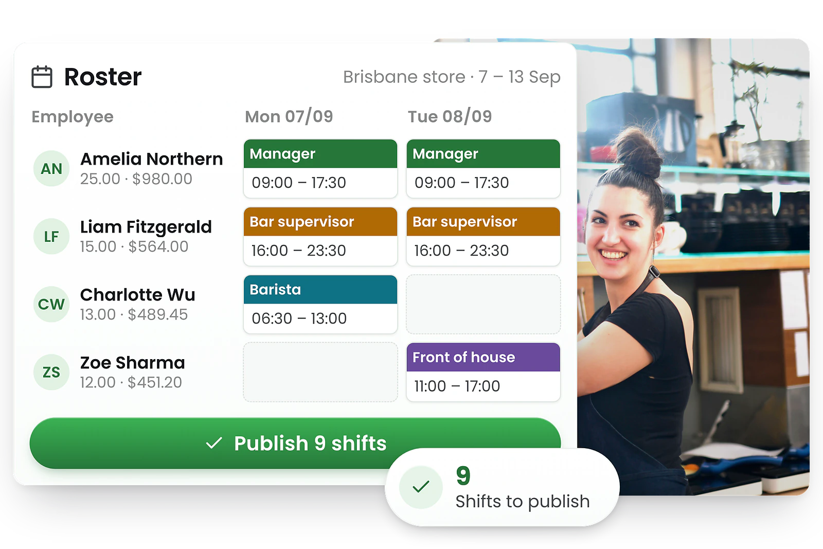 RosterElf Rostering - Create smart schedules in minutes