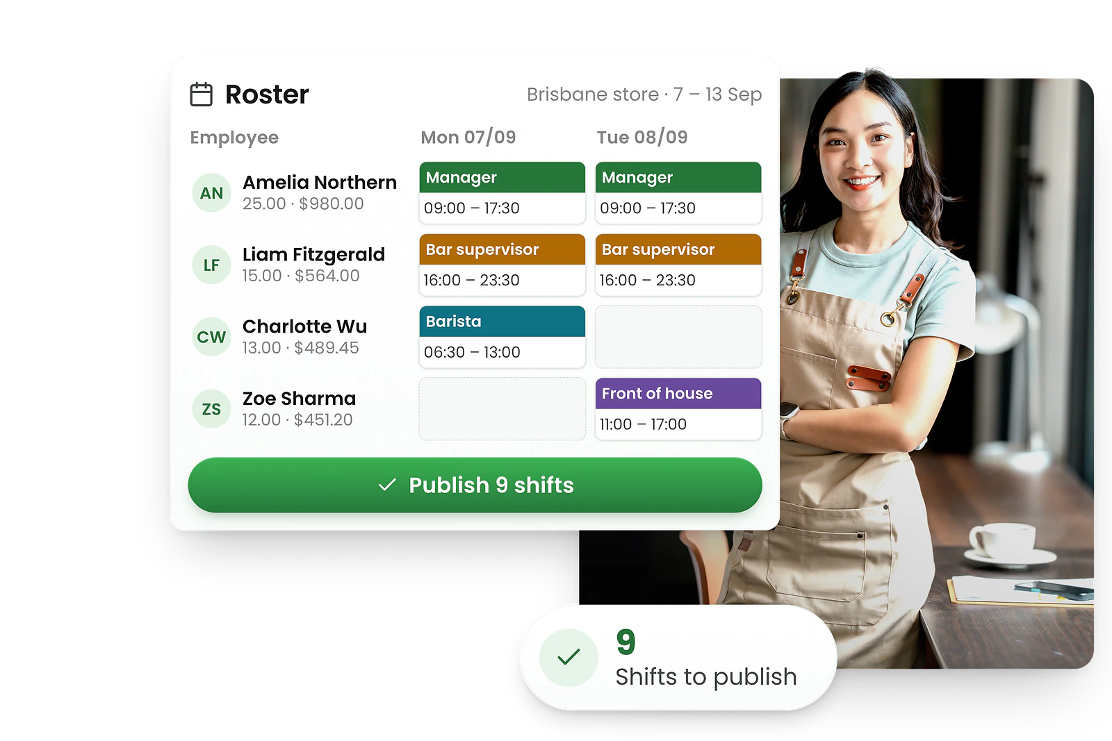 RosterElf Rostering - Create smart schedules in minutes