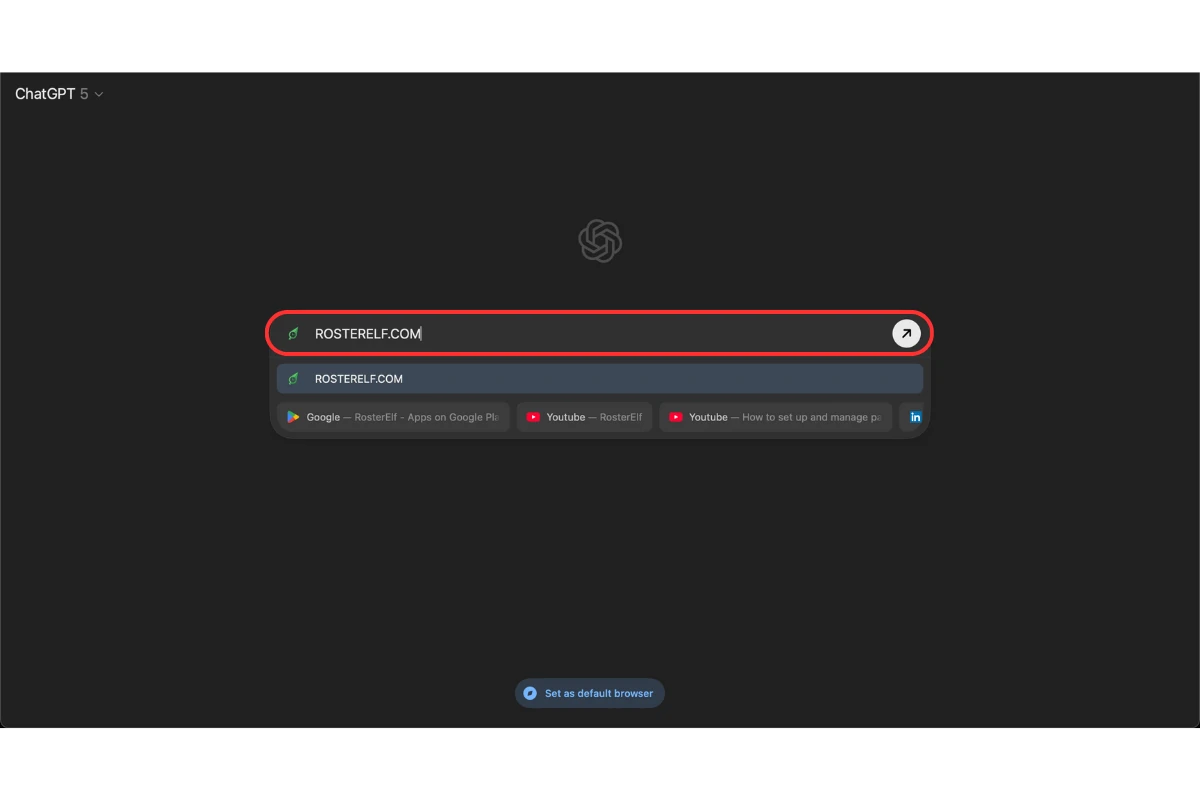 RosterElf homepage