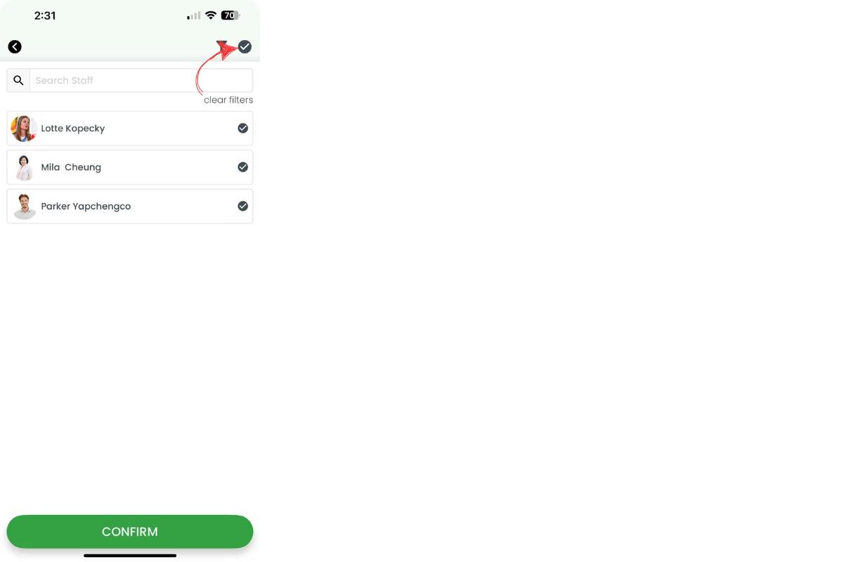 Select-all option