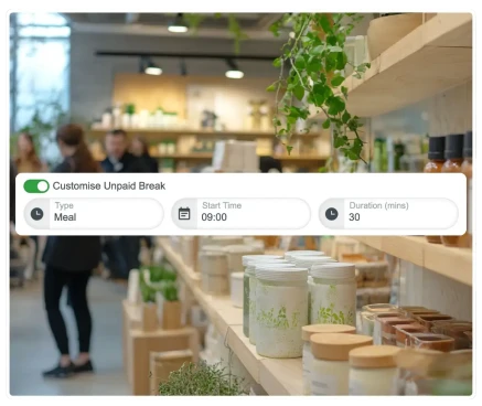 Real-time rostering & shift changes