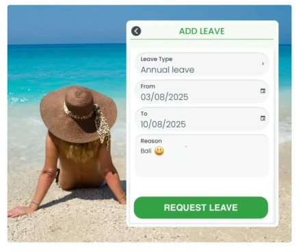 Leave management across departments