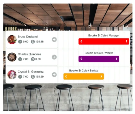 Real-time rostering & shift changes